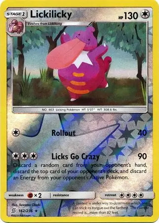 Unified Minds Lickilicky #162/236 reverse holo